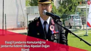 Elazığ İl Jandarma Komutanlığı’na Jandarma Kıdemli Albay Alpaslan Doğan Atandı