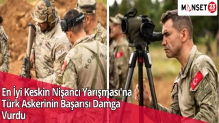 En İyi Keskin Nişancı Yarışması'na Türk Askerinin Başarısı Damga Vurdu