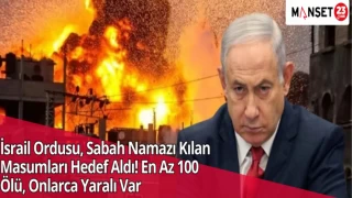İsrail Ordusu, Sabah Namazı Kılan Masumları Hedef Aldı! En Az 100 Ölü, Onlarca Yaralı Var