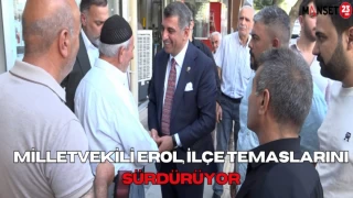 Milletvekili Erol, İlçe Temaslarını Sürdürüyor