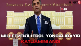 Milletvekili Erol, Yoncalıbayır katliamını andı