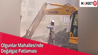 Olgunlar Mahallesi’nde Doğalgaz Patlaması