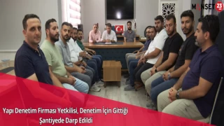 Yapı Denetim Firması Yetkilisi, Denetim İçin Gittiği Şantiyede Darp Edildi