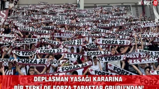 Deplasman Yasağı Kararına Bir Tepki De Forza Taraftar Grubu’ndan!