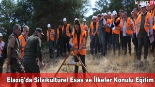 Elazığ'da Silvikültürel Esas ve İlkeler Konulu Eğitim