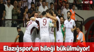 Elazığspor’un bileği bükülmüyor!