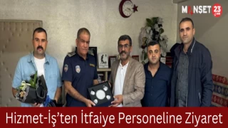 Hizmet-İş’ten İtfaiye Personeline Ziyaret