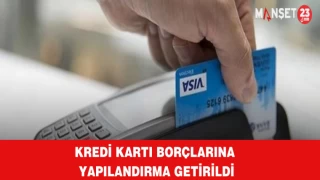 Kredi Kartı Borçlarına Yapılandırma Getirildi