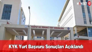 KYK Yurt Başvuru Sonuçları Açıklandı