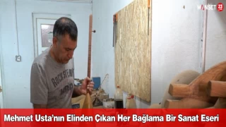 Mehmet Usta’nın Elinden Çıkan Her Bağlama Bir Sanat Eseri