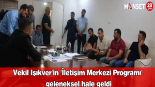Milletvekili Işıkver’in Halk Buluşması Programı Devam Ediyor