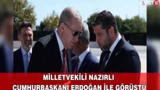 Milletvekili Nazırlı, Cumhurbaşkanı Erdoğan İle Görüştü