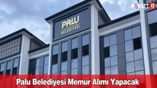 Palu Belediyesi Memur Alımı Yapacak