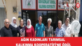 Ağın Kadınları Tarımsal Kalkınma Kooperatifi’ne Ödül
