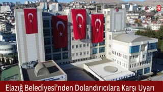 Elazığ Belediyesi’nden Dolandırıcılara Karşı Uyarı