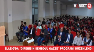 Elazığ’da "Direnişin Sembolü Gazze" Programı Düzenlendi