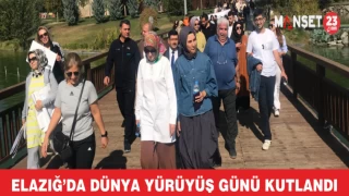 Elazığ’da Dünya Yürüyüş Günü Kutlandı