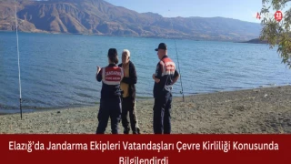 Elazığ’da Jandarma Ekipleri Vatandaşları Çevre Kirliliği Konusunda Bilgilendirdi