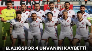 Elazığspor 4 Unvanını Kaybetti