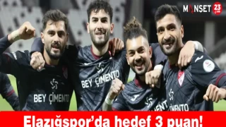 Elazığspor’da hedef 3 puan!