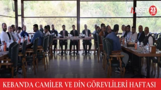 Keban'da Camiler ve Din Görevlileri Haftası