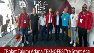TRoket Takımı Adana TEKNOFEST’te Stant Açtı