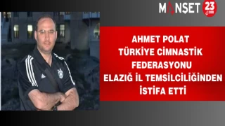 Ahmet Polat Türkiye Cimnastik Federasyonu Elazığ İl Temsilciliğinden İstifa Etti