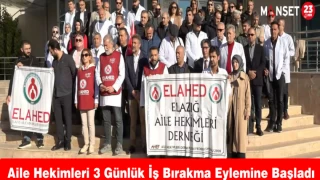 Aile Hekimleri 3 Günlük İş Bırakma Eylemine Başladı