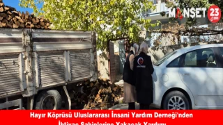 Hayır Köprüsü Uluslararası İnsani Yardım Derneği'nden İhtiyaç Sahiplerine Yakacak Yardımı