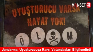 Jandarma, Uyuşturucuya Karşı Vatandaşları Bilgilendirdi