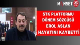 STK Platformu Dönem Sözcüsü Erol Aslan Hayatını Kaybetti