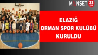 Elazığ Orman Spor Kulübü Kuruldu