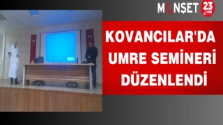 Kovancılar'da Umre Semineri Düzenlendi