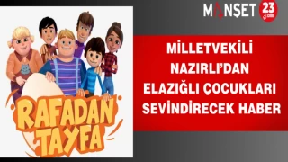 Milletvekili Nazırlı’dan Elazığlı çocukları sevindirecek haber