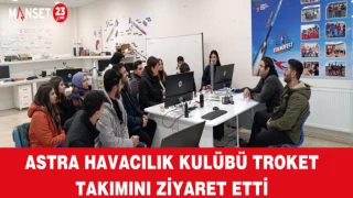 Astra Havacılık Kulübü TRoket Takımını Ziyaret Etti