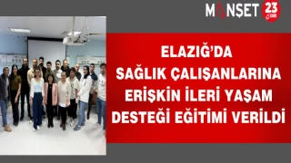 Elazığ’da Sağlık Çalışanlarına Erişkin İleri Yaşam Desteği Eğitimi Verildi