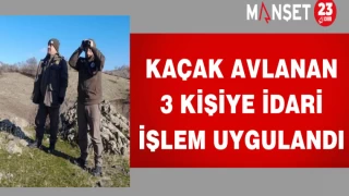 Elazığ'da Yasa Dışı Avcılık Yapan 3 Kişiye İdari İşlem Uygulandı