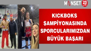 KICKBOKS ŞAMPİYONASINDA SPORCULARIMIZDAN BÜYÜK BAŞARI