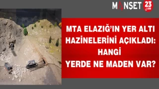 MTA Elazığ’ın yer altı hazinelerini açıkladı: Hangi yerde ne maden var?