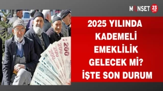 2025 YILINDA KADEMELİ EMEKLİLİK GELECEK Mİ ? İŞTE SON DURUM