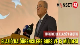 ELAZIĞ'DA ÖĞRENCİLERE BURS VE İŞ MÜLDESİ