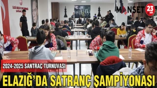 ELAZIĞ'DA SANTRAÇ ŞAMPİYONASI