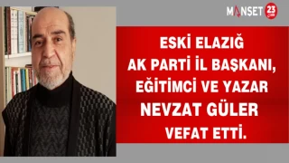 Eski Ak Parti İl Başkanlarından Eğitimci ve Yazar Nevzat Ülger Vefat Etti