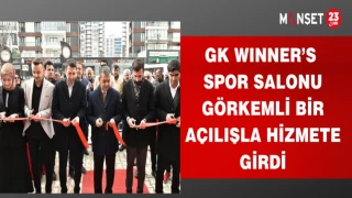 GK WINNER’S SPOR SALONU GÖRKEMLİ BİR AÇILIŞLA HİZMETE GİRDİ