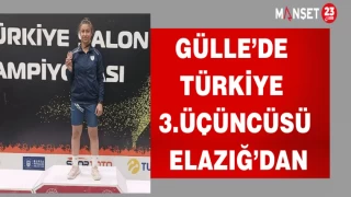 GÜLLE’DE TÜRKİYE 3.ÜÇÜNCÜSÜ ELAZIĞ’DAN