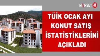 TÜİK OCAK AYI KONUT SATIŞ İSTATİSTİKLERİNİ AÇIKLADI
