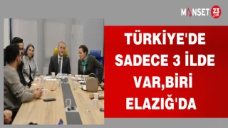TÜRKİYE'DE SADECE 3İLDE VAR,BİRİ ELAZIĞ'DA