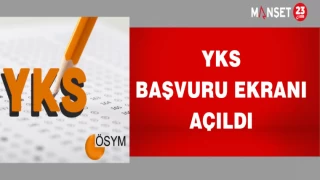 YKS Başvuru Ekranı Açıldı