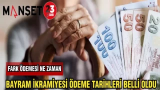 BAYRAM İKRAMİYESİ ÖDEME TARİHLERİ BELLİ OLDU
