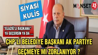 CHP'Lİ BELEDİYE BAŞKANI AK PARTİYE GEÇMEYE Mİ ZORLANIYOR ?